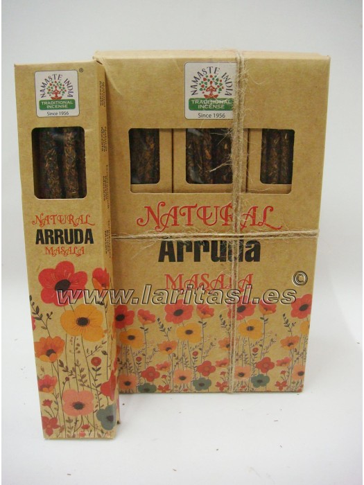 Incenso Orkay Namaste India Natural Arruda (12x33gr)